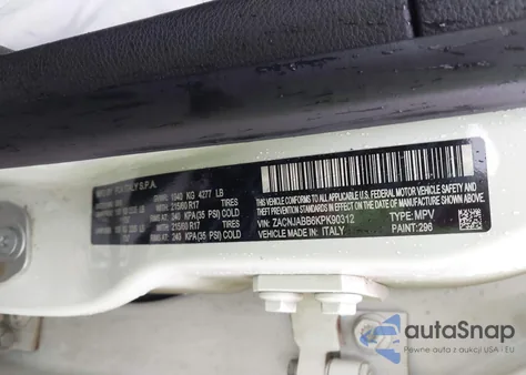 2019 Jeep Renegade Latitude Fwd from USA, damaged, VIN ZACNJABB6KPK90312